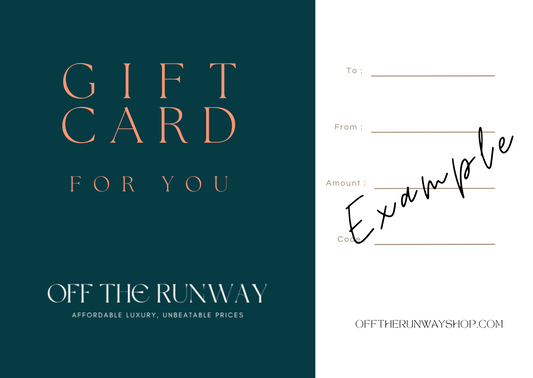 Off The Runway Gift Card