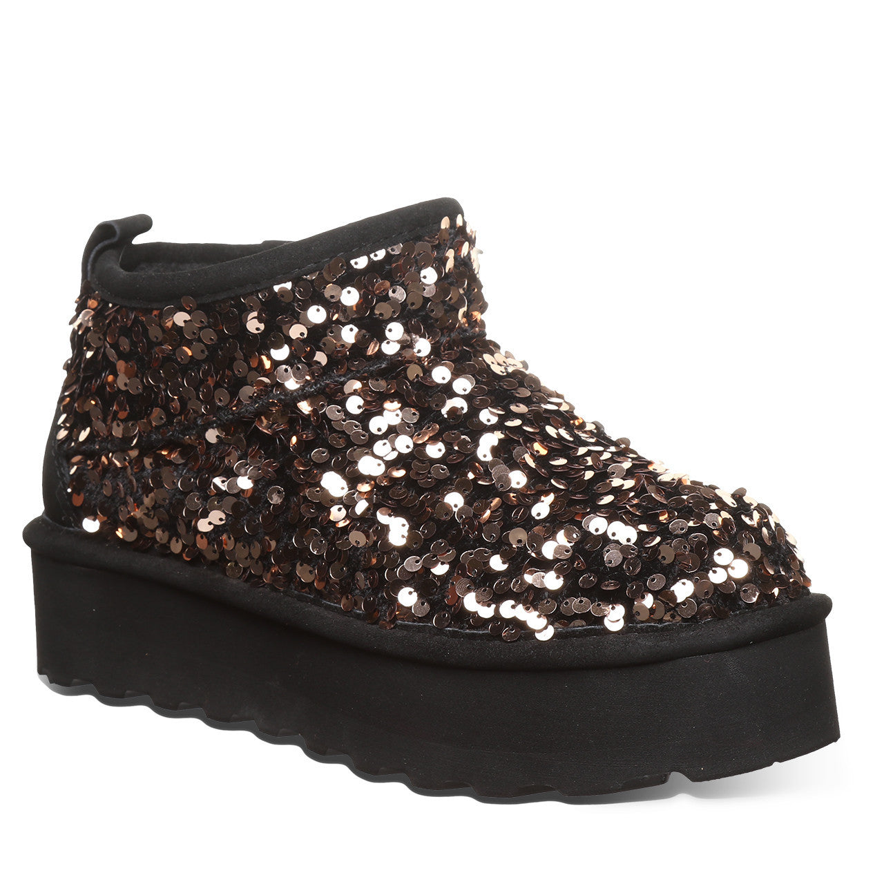 BEARPAW Retro Super Shorty Sequin Boots